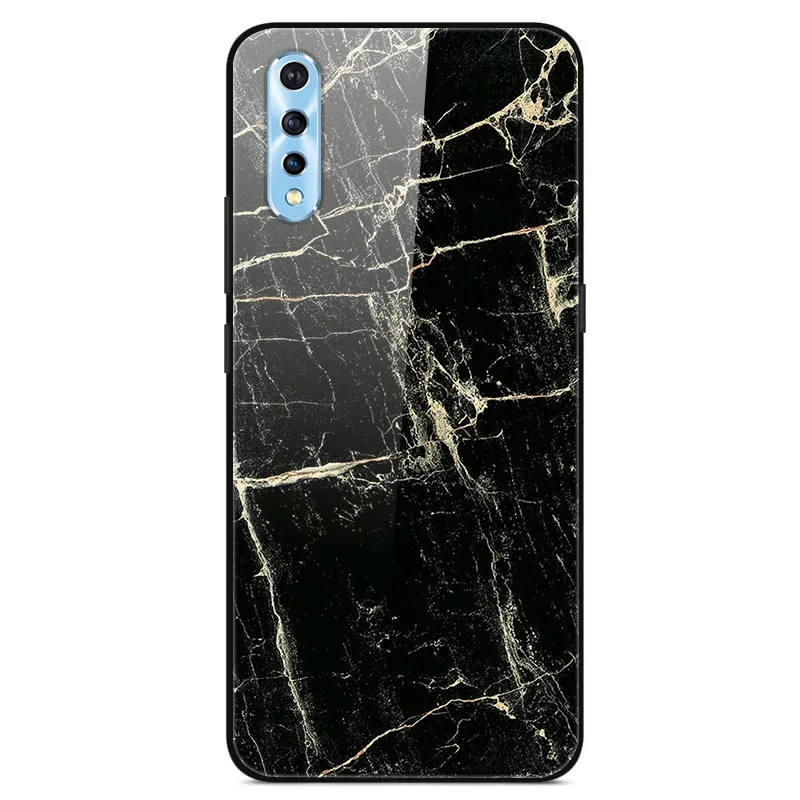 ДЛЯ Vivo V17 Neo чехол из закаленного стекла для задней панели ПК Жесткий Чехол для Vivo V17 Pro V 17 V17Neo чехол Vivo Z5 Y7S Iqoo Neo чехол бампер - Цвет: 1