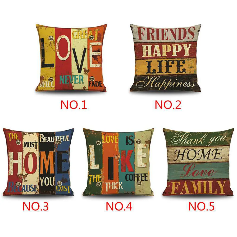 SOLEDI LOVE HOME Creative Sofa Cushion Cover Office Car Bar Cartoon Throw Pillow Cases Bedding Hotel 45*45cm Chair Bedroom