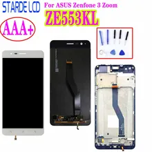 STARDE – ensemble écran tactile LCD de remplacement, pour Asus Zenfone 3 Zoom ZE553KL Z01HD Z01HDA, avec outils gratuits=