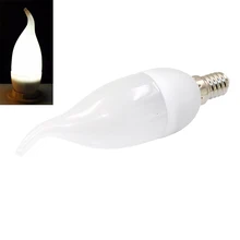 Светодиодный светильник-свеча с верхним светом, 5 Вт, кончик Пузырькового хвоста, хрустальная люстра, специальный E14, вытяжной хвост(холодный белый 220 В