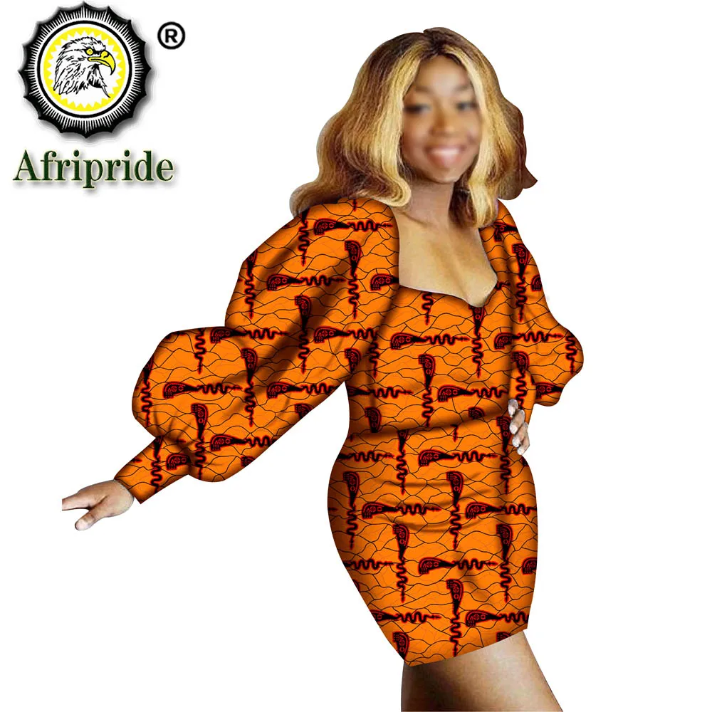 

African Print Dresses for Women Ladys Clothes Plus Size Bodycon Dress Dashiki Outfits Ankara Attire Sexy Fashion S2025035