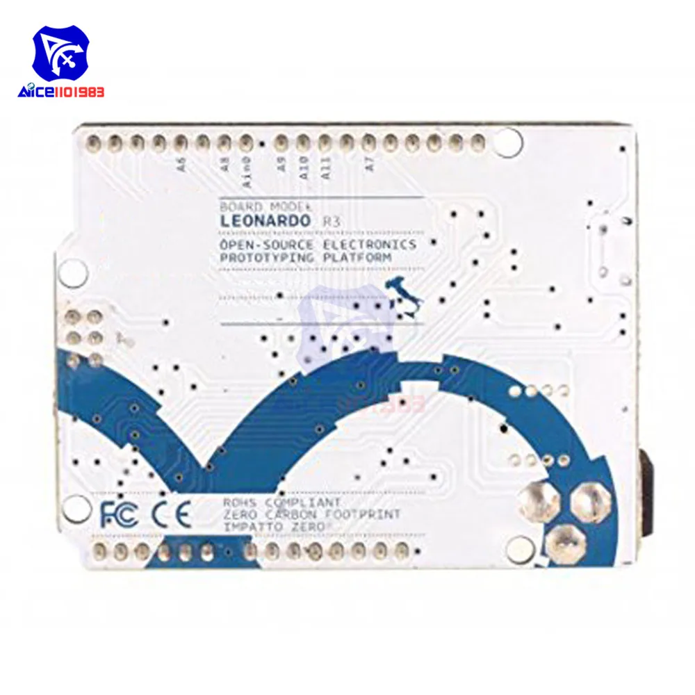 Макетная плата Leonardo R3 Micro Atmega32u4 Pro с кабелем USB для Arduino 3 В 5 В|development board|usb boardboard