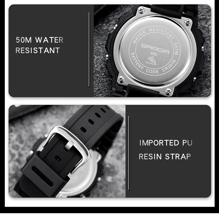 2020 Fashkon New Sanda White Women Sport Watch Matcha Green Waterproof Ladies Jelly Digital Watches Reloj Mujer Relogio Feminino