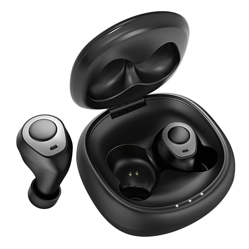 Mpow T3 Bluetooth 5.0 Earphones HD Stereo 24H Playtime Wireless TWS Earphones With Dual Noise Cancelling Microphones For iPhone (8)