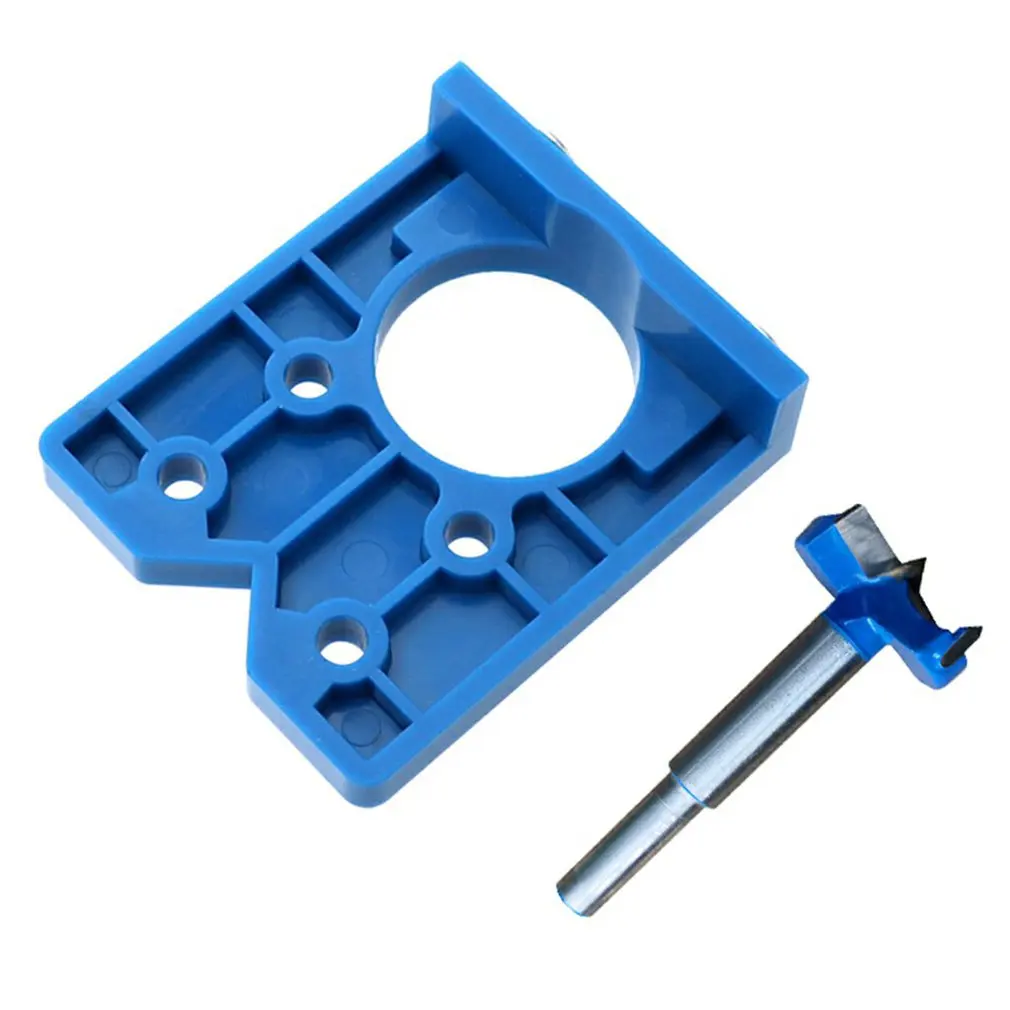 

2Pcs Drilling Jig For 35Mm Concealed Hinges Improved Accuracy And Less Expensive Mistakes Hinge Drilling Tool