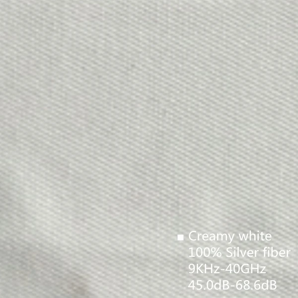 Ajiacn анти-электромагнитное излучение невидимая молния пальто дома и офиса электрические приборы EMF Экранирование пальто - Цвет: Creamy white 100Ag