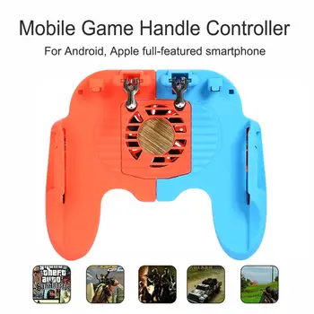 

New H6 Mobile Gamepad Controller for smartPhone L1R1 Grip Joystick Trigger for PUBG front key reversible game handle for gamer