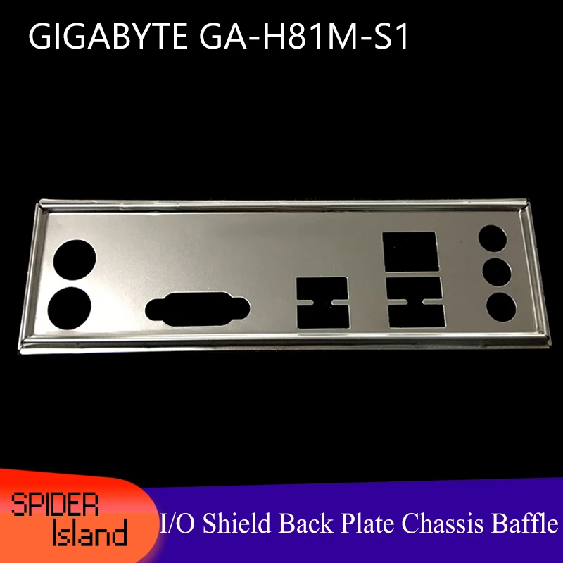 Original Gigabyte I/O IO Shield BLENDE backplate GA-X99-SOC Force   #G617 XH