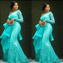 aqua blue evening gown