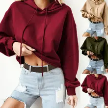 Vertvie женская кофта с капюшоном толстовка осень зима женские толстовки с длинными рукавами тренировочный костюм для спортивных упражнений Топы