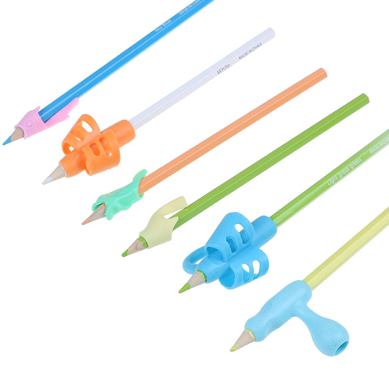 

Writing Aid Grip Posture Correction Silicone Tool Baby Learning Writing Tool Writing Correction Device 3pcs Pen Suppliers