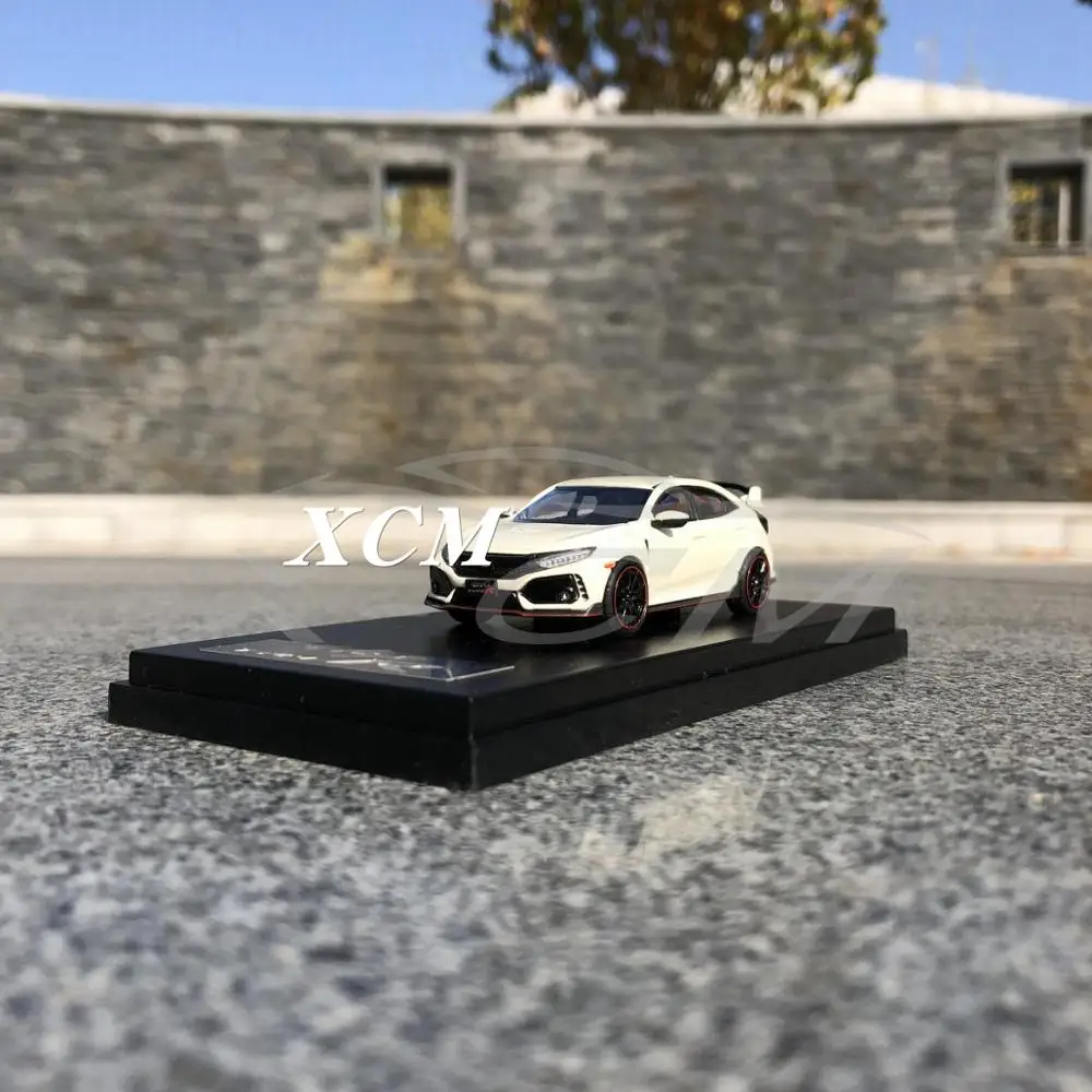 Литье под давлением модель автомобиля ЖК дисплей модели для Тип R 1: 64 (белый) +
