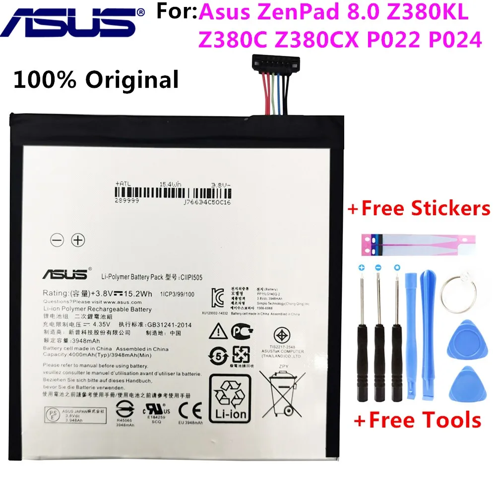 Original ASUS C11P1505 Tablet PC Battery For Asus ZenPad 8.0 Z380KL