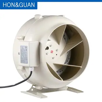 

Silent Inline Ducted Vent Centrifugal Fan Circular Exhaust Fan Hydroponic Air Blower for Grow Room Ventilator Home Ventilation