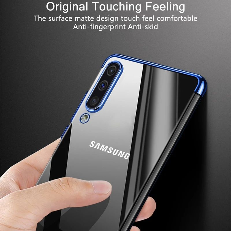 Чехол для телефона для samsung Galaxy A10 A20 A20E A30 A40 A50 A70 M20 J4 J6 A6 A8 плюс A7 A9 прозрачный термопластичный полиуретан силиконовый покрытие чехол