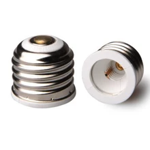 10 шт. запчасти огнезащитные аксессуары светодиодный цоколь лампы простое использование E26 к E11 адаптер питания мини патрон Конвертер Светильник