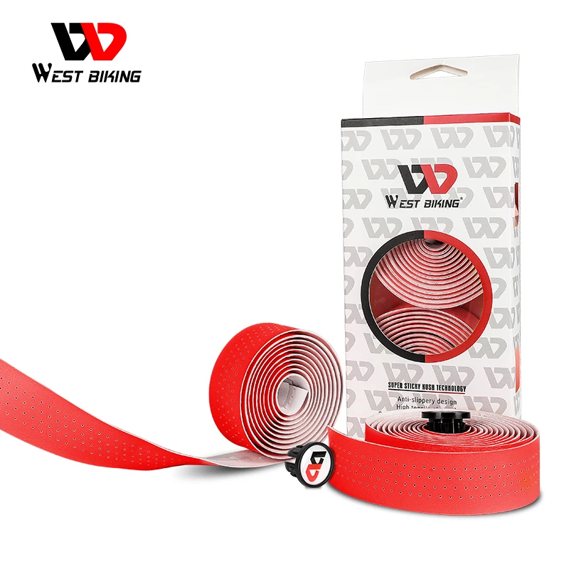 Bike Handlebar Tape Bike Handlebar Tape Anti-slip EVA Bar Tape With 2 Bar Plugs Bike Accessories Racing Cycling Hand Wrap
