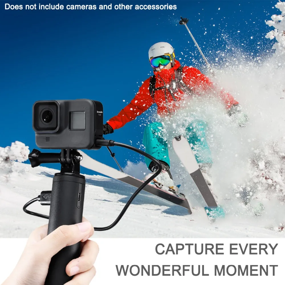 JINSERTA крышка батареи Крышка защитная рамка для Gopro 8 съемный тип-c зарядный чехол порт для Gopro 8 аксессуары для камеры