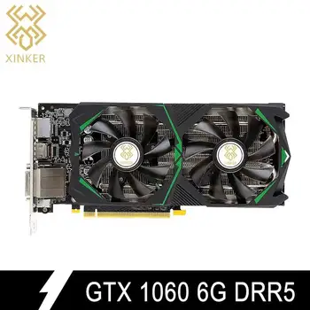 

For NVIDIA GeForce GTX1060 6GB GDDR5 192Bit PCI-E 3.0 Graphics Card 1506MHz with HDMI DP DVI-D Port Computer Desktop Video Cards