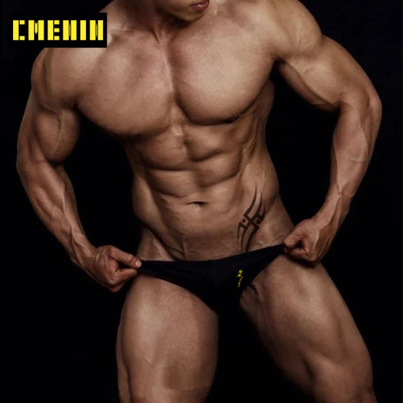 Мужские трусы джоки сексуальное нижнее белье для геев в стиле пэчворк s стринги