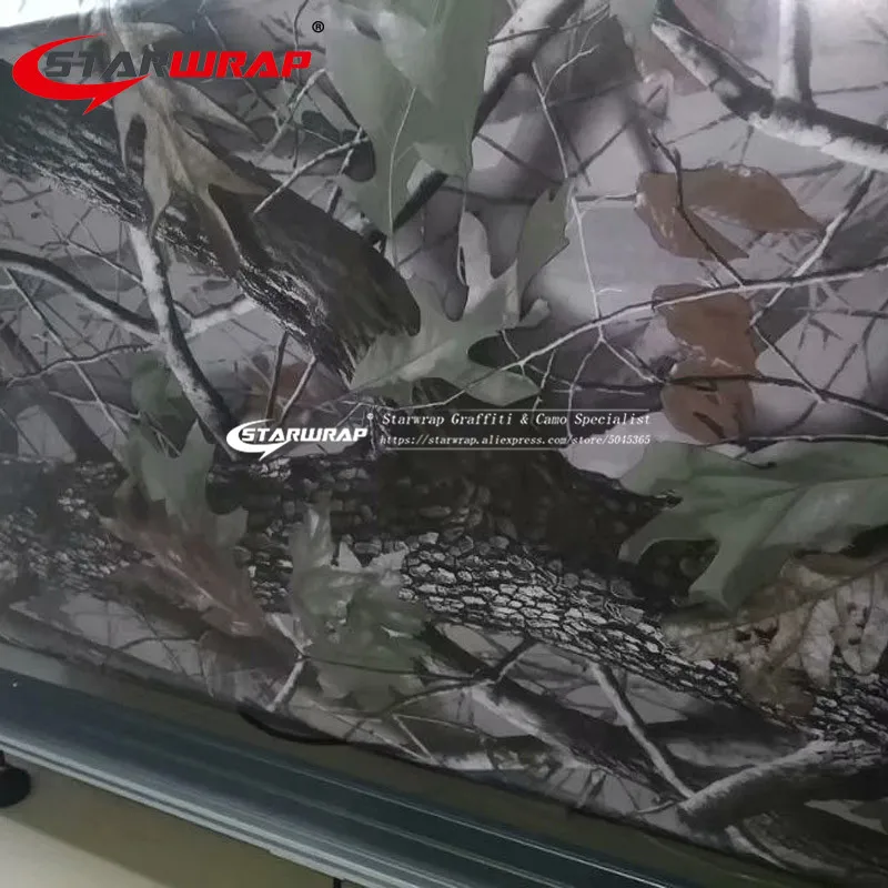 Star wrap автомобильный Стайлинг Camo wrap ping винил Настоящее Дерево Камуфляж для автомобиля самоклеящаяся оберточная бумага-пленка Мотоцикл Велосипед Грузовик Автомобильные Чехлы