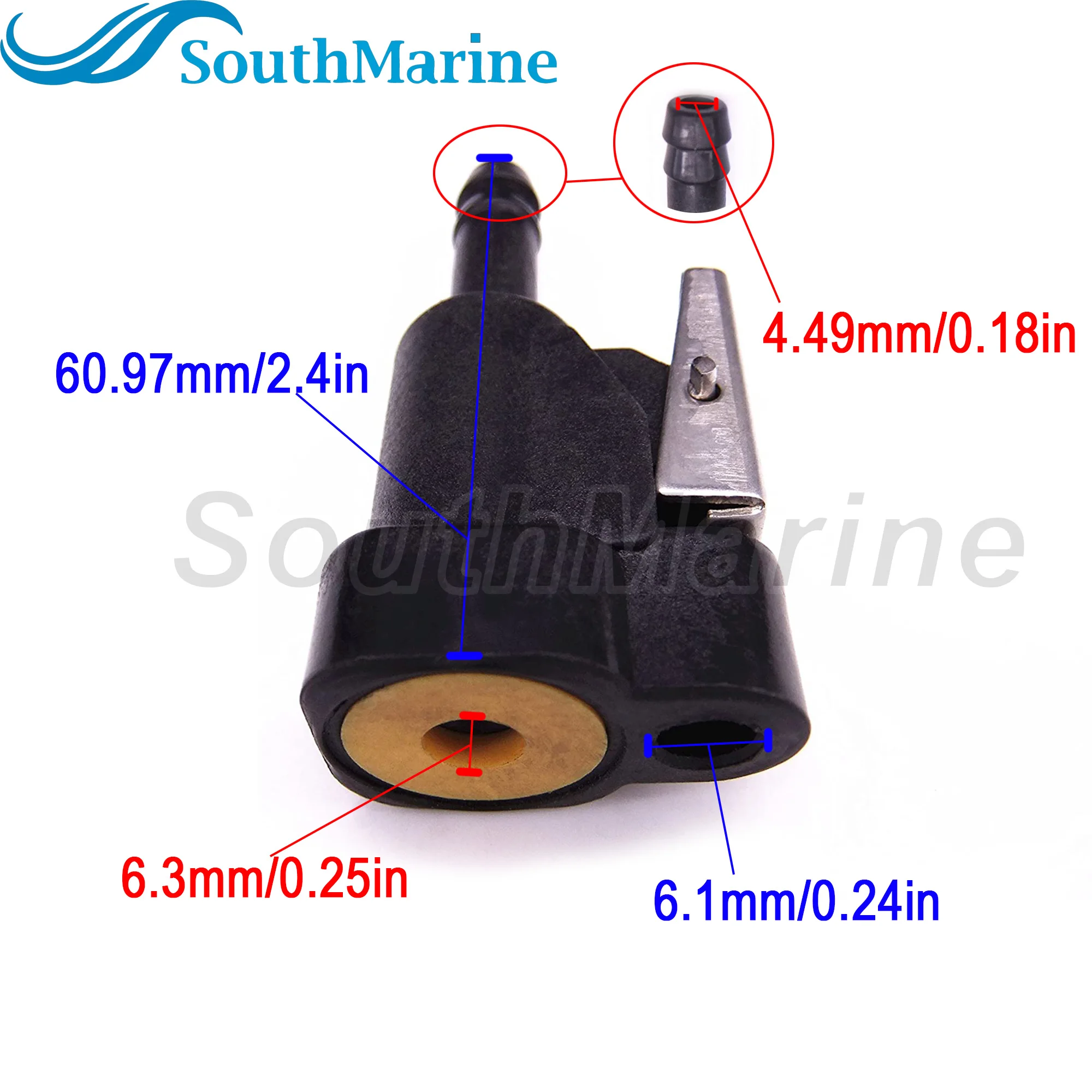 Boat Engine 0173247 0775640 0174508 0176745 Fuel Line Connector For Johnson Evinrude BRP OMC 25HP-150HP / For Suzuki DF4-DF70 outboard engine parts boat motor parts fuel line connector boat fuel line
