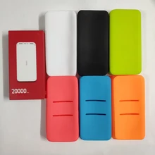 Анти-капля силиконовый защитный чехол для Redmi 20000mAh power Bank Защитная крышка для телефонов power Bank Аксессуары