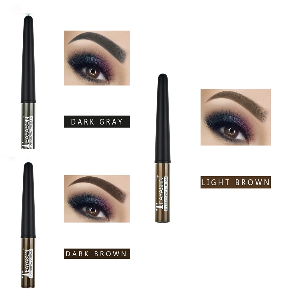 Microblading бровей татуировки Ручка кисти комплект Водонепроницаемый бровей Гель краска для татуажа макияж хна крем-краска для бровей Макияж Comstic инструмент