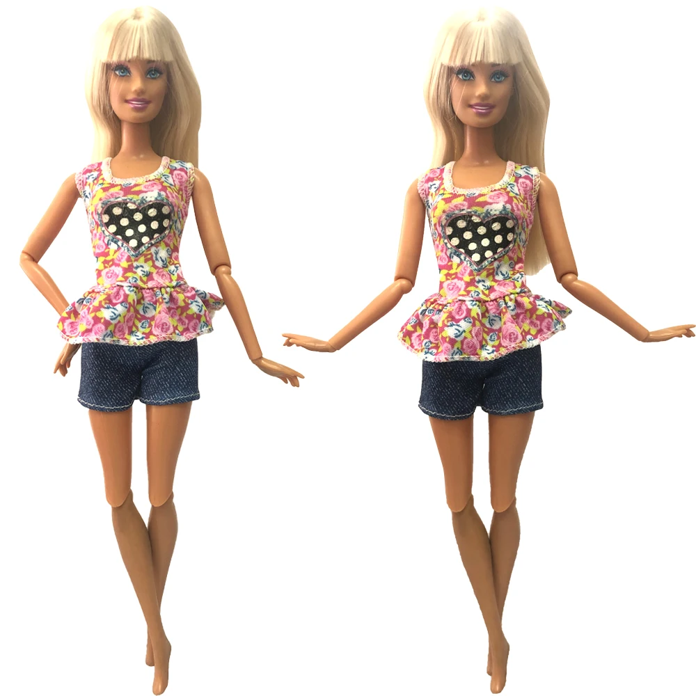 NK-Shorts e Camisa Laranja Artesanal para Bonecas Barbie, Roupa Fashion,  Roupa Casual Diária, Acessórios de Roupas, 1 pc, Novo - AliExpress