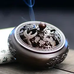 Прямая продажа новая курильница Чистая медь домашняя Античная тарелка ароматизатор очищающий воздух благовония печь для ароматерапии