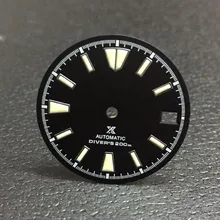 

New update Mod watch luminous diving watch dial accessories NH35A movement dial 28.5mm Make for nh35 nh36