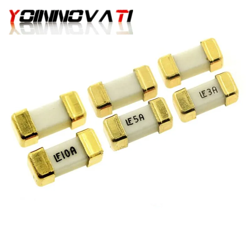 100 шт. 1808 125V 250V AC 0451 SMD плавкий предохранитель 0.5A 0.75A 1A 2A 3A 4A 5A 6.3A 8A 10A 12A 15A 500MA 750MA