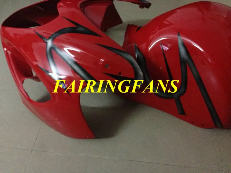 Впрыска передняя часть крышка бака обтекатель части для SUZUKI Hayabusa GSXR1300 96 99 00 07 GSXR 1300 1996 2007 Обтекатели набор SZ04