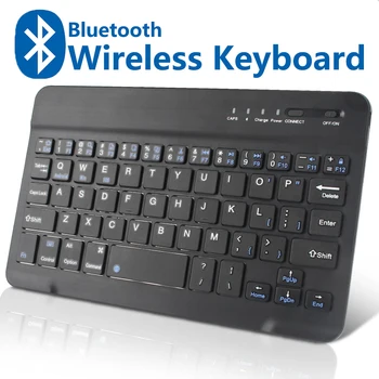 

Portable Mini Wireless Bluetooth Keyboard For iPad Phone Tablet Rechargeable keyboard Universal Support IOS Android Windows