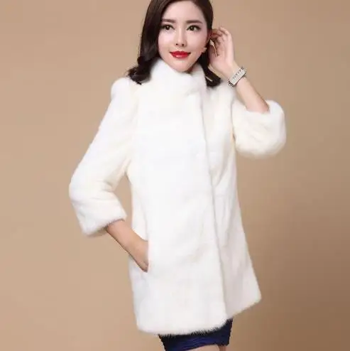 Pelliccia donna зимняя женская куртка из искусственного меха меховое пальто пушистое пальто Femme плюс размер Искусственная норка меховая верхняя одежда Z129