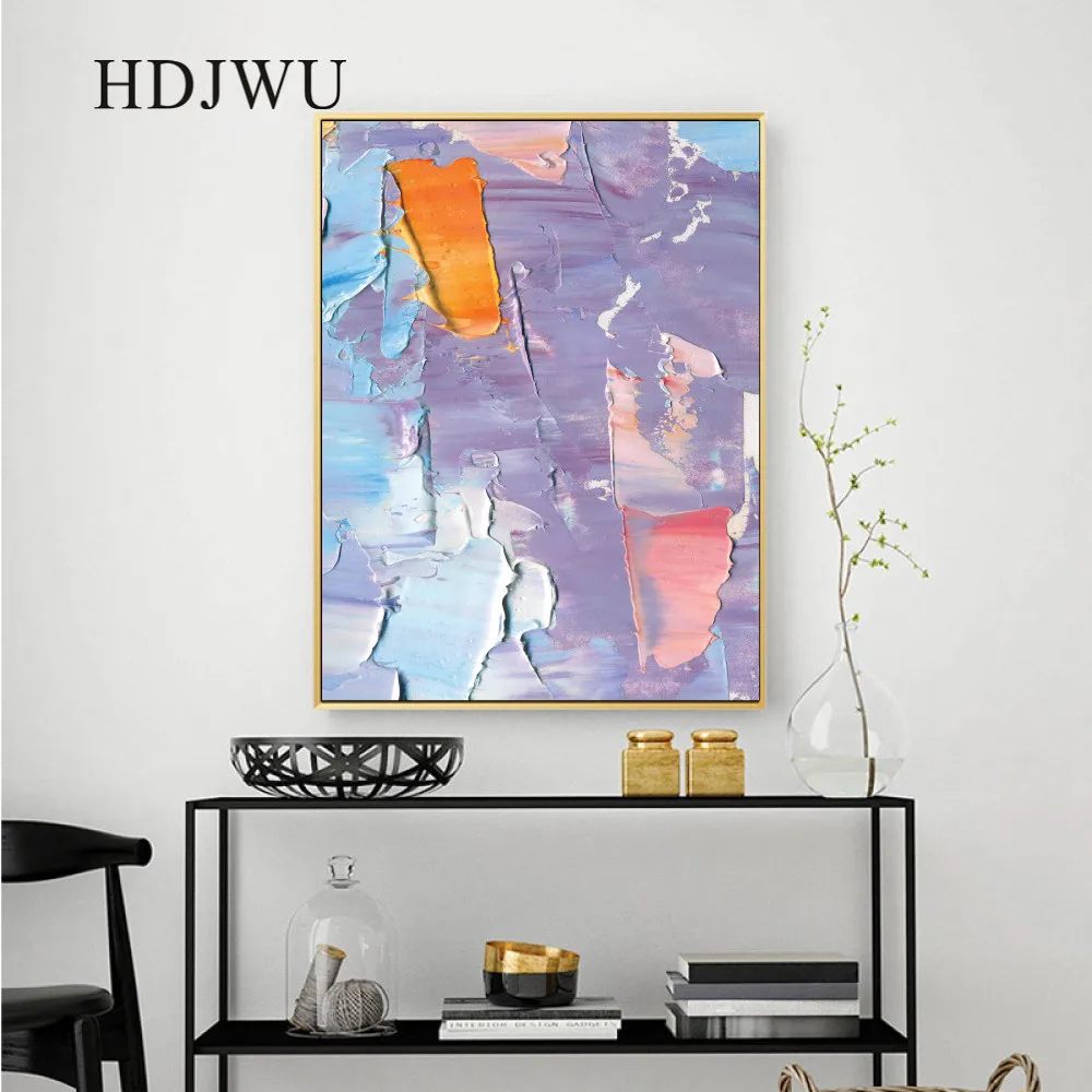 

Art Home Wall Decor Canvas Painting Wall Picture Simple Color Abstract Printing Posters Wall Pictures for Living Room DJ602