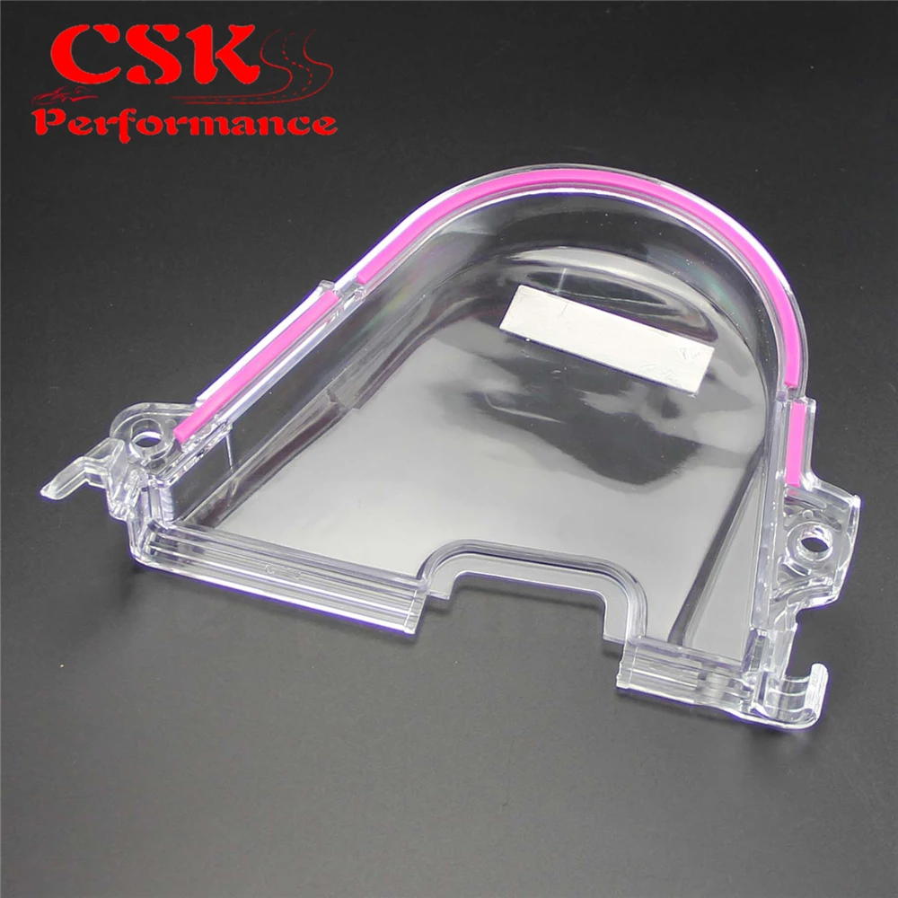 Clear Turbo Cam шкив зубчатый ремень Крышка для Honda Civic 96 00 D15 D16C|timing belt cover|cam pulleyclear cam cover |