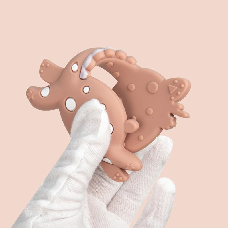 Силиконовые Прорезыватели DIY животное коала детский спасательный круг прорезыватель из дфп FreeInfant Сова коала бусы самодельная цепочка детей прорезывание зубов подарок малышей игрушки