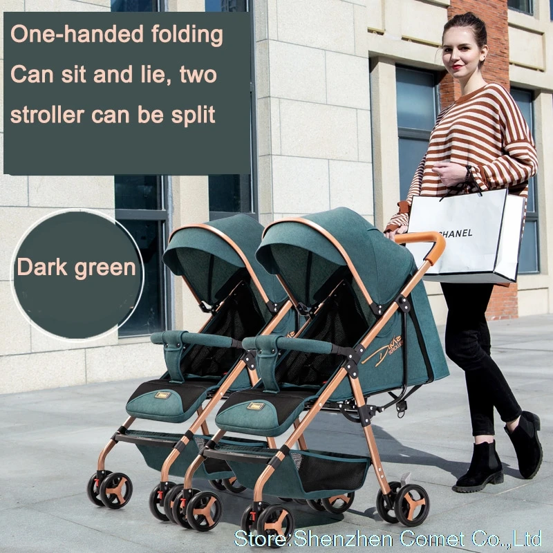 chanel baby stroller