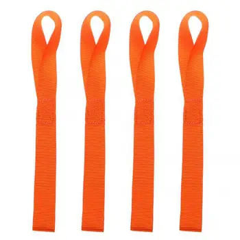 

8pcs Soft Loop Tie-Down Straps for ATV Trailer Motorcycle Towing Hauling
