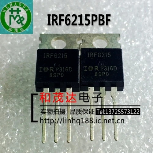 5 шт./IRF6215PBF IRF6215 FET 150 в 13A до-220 TO220