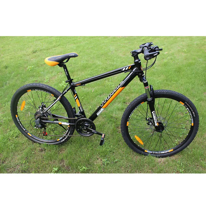 Mountain Bicycle Bike No Rear Shock Absorber Double Disc Brake Oil And Gas Fork Hot Sale Men and Women 21 Speed 26 Inches