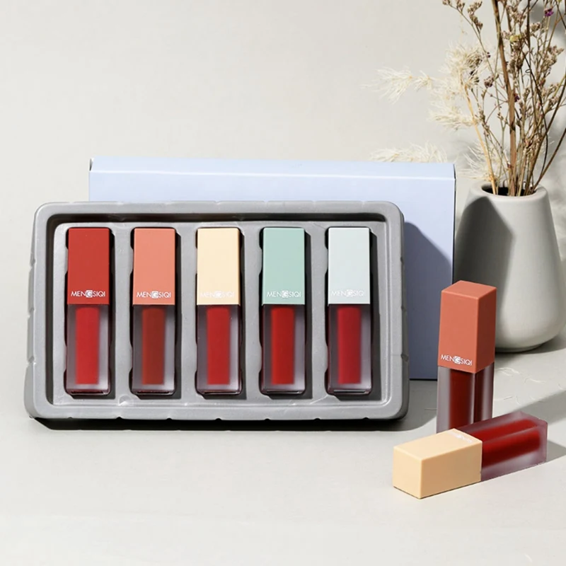 

Velvet Lip Glaze Long-lasting Moisturizing Excellent Color Easy To Apply Matt Last Longer Lip Gloss Natural Nude Makeup