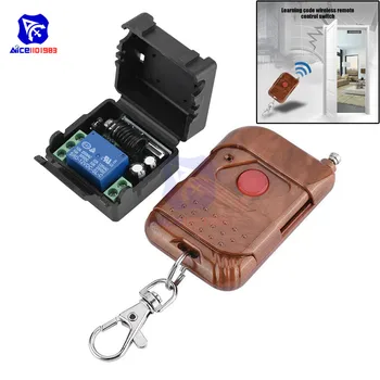 

diymore DC 12V 1 Channel Learning WIFI 315MHz Relay Switch Module with 315MHz Wireless Remote Control for Smart Home