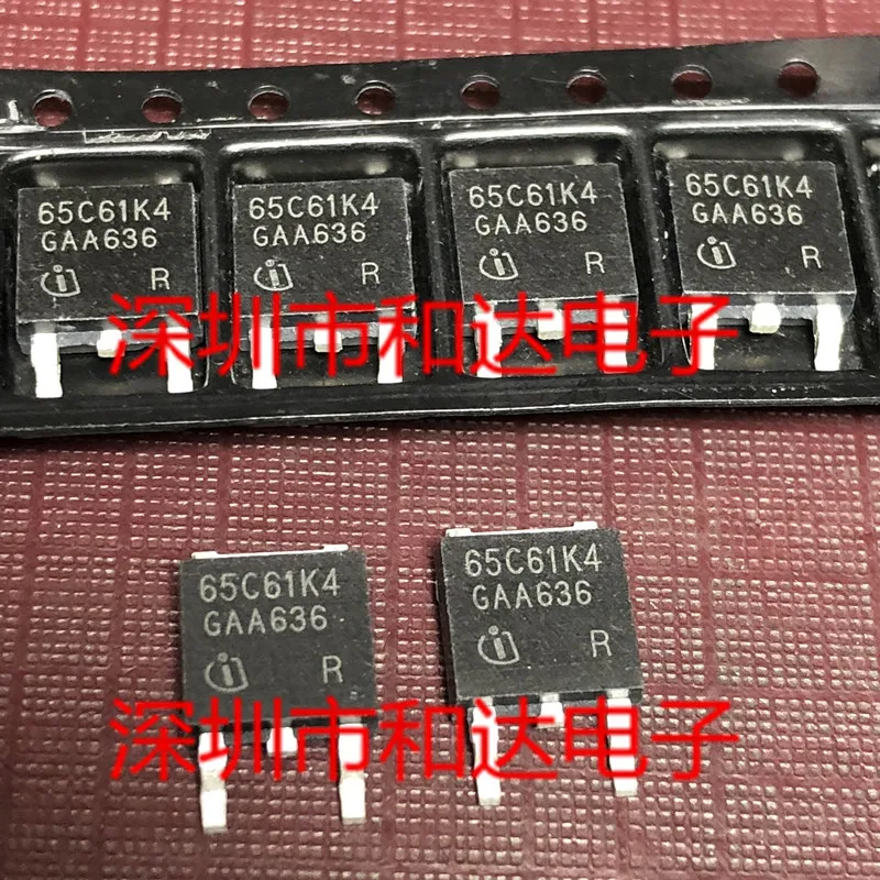 

65C61K4 IPD65R1K4C6 TO-252 700V 8.3A