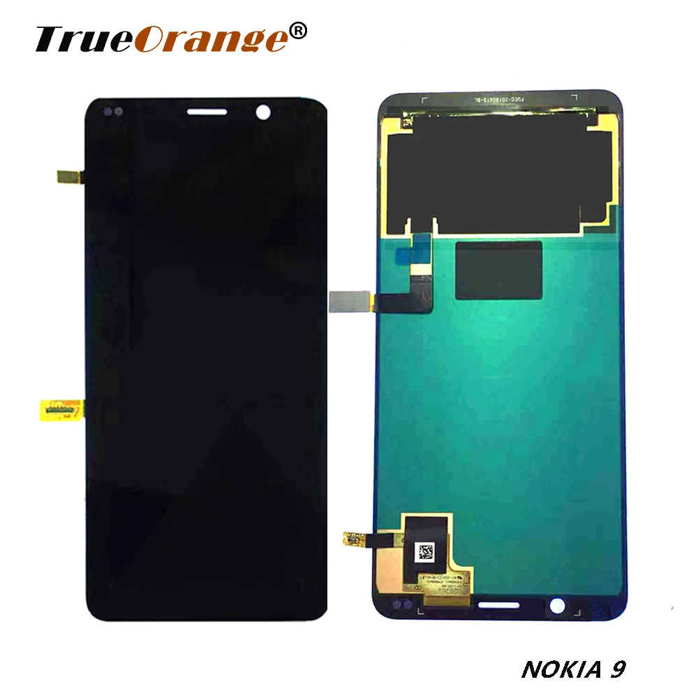 ЖК дисплей AMOLED для Nokia 9 сенсорный экран дигитайзер в сборе замена TA 1004 1005 Nokia9 с