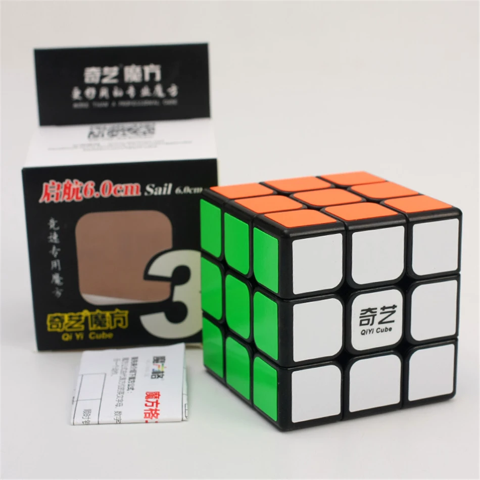 QiYi парус QiHang большой размер 6 см 3x3x3 профессиональный магический куб соревнование скорость головоломка Кубики Игрушки для детей Дети cubo magico