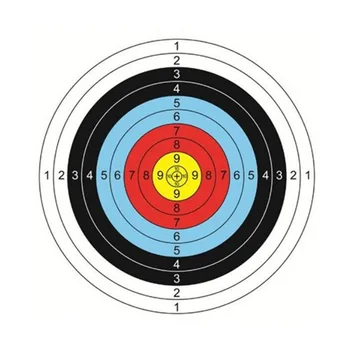 

40cm 60cm Useful Profession Archery Targets Bow Arrow Gauge Shooting Target Paper Traditional shooting Outdoor Sports