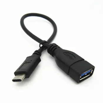 

USB-C 3.1 Type C Male to USB 3.0 Type A Female OTG Adapter Converter Cable Cord Data Line Cable for U Disk
