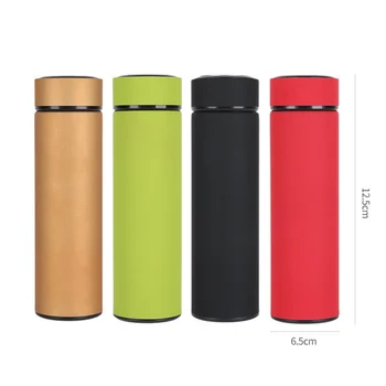 

Hot 500ML Home Thermos Tea Vacuum Flask Double Walled Stainless Steel 304 Thermal Cup Coffee Mug Water Bottle Office Business